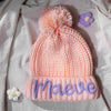 Personalized Customization DIY Name Handmade Crochet Three-dimensional Letter Children's Hat