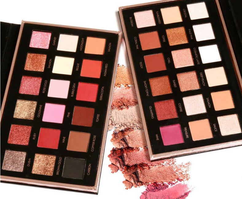 Focallure Pro - 18 Colors Glitter and Matte Eyeshadow