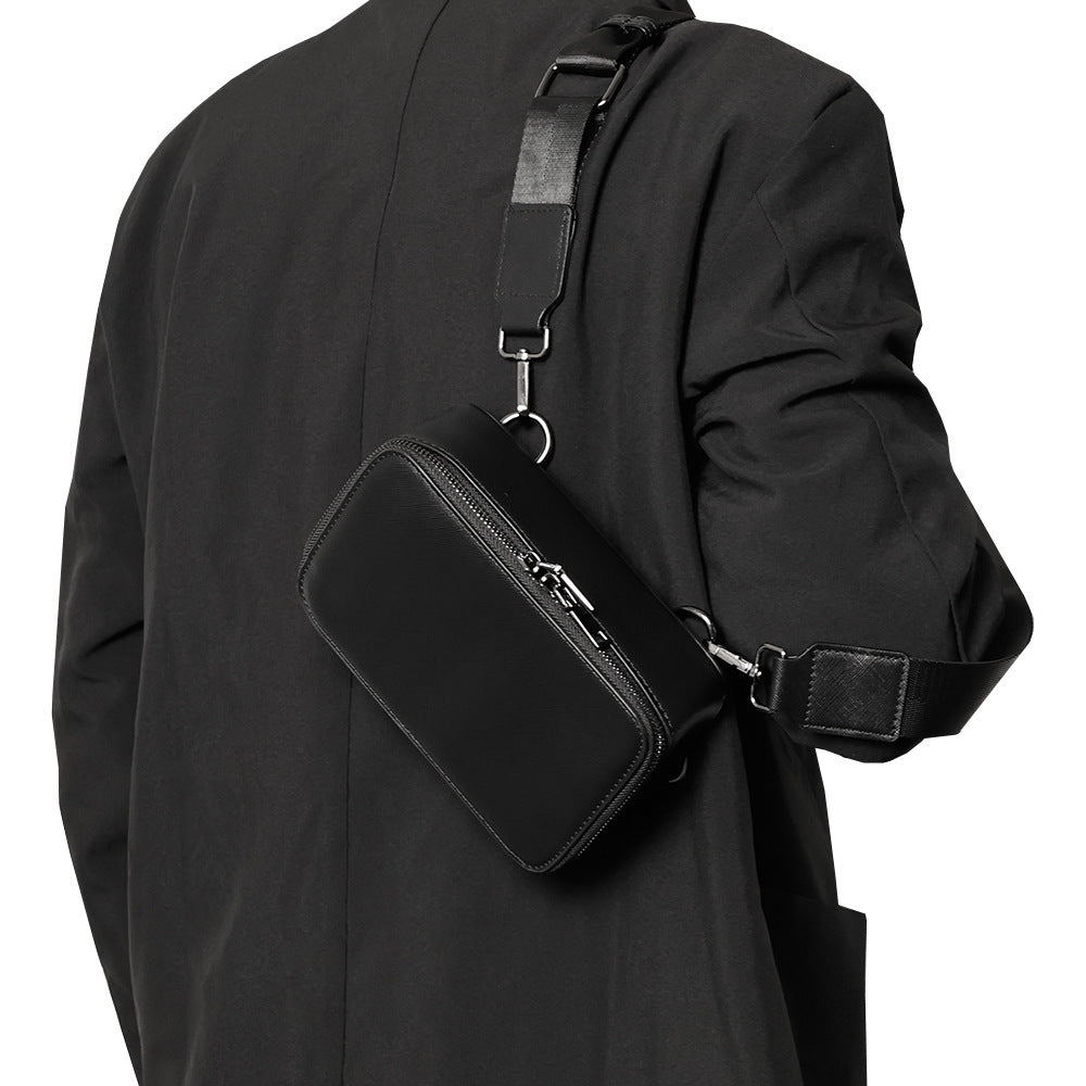 Korean Casual Men's Horizontal Crossbody Bag