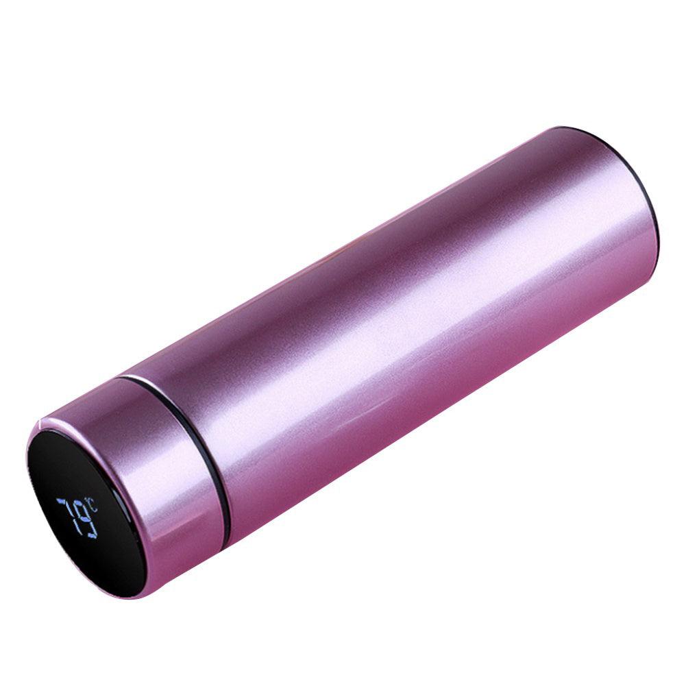 LED touch display temperature water cup