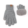 Gloves Outdoor Riding Wind-proof And Cold Protection Fleece-lined Thickened