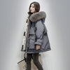 Winter New Loose Cotton Coat Women's Mid-length