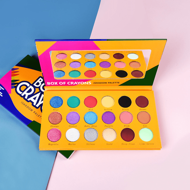 18 Color Diary Eyeshadow Pearly Matte Burst Eyeshadow - Eshtree