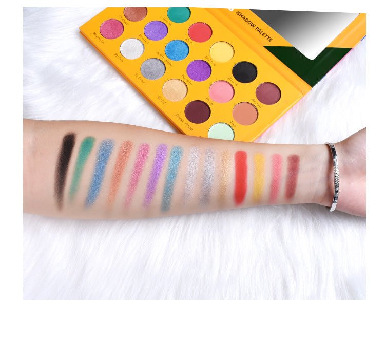 18 Color Diary Eyeshadow Pearly Matte Burst Eyeshadow - Eshtree