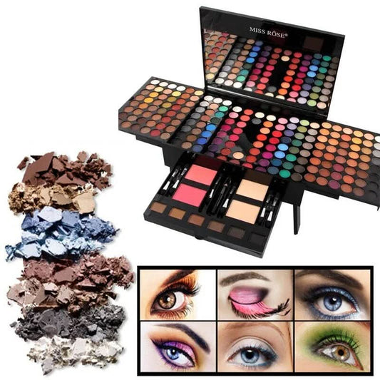 180 Colors Eyes Shadow Blush Set Personalized Piano - shaped Makeup Palette Box - Eshtree