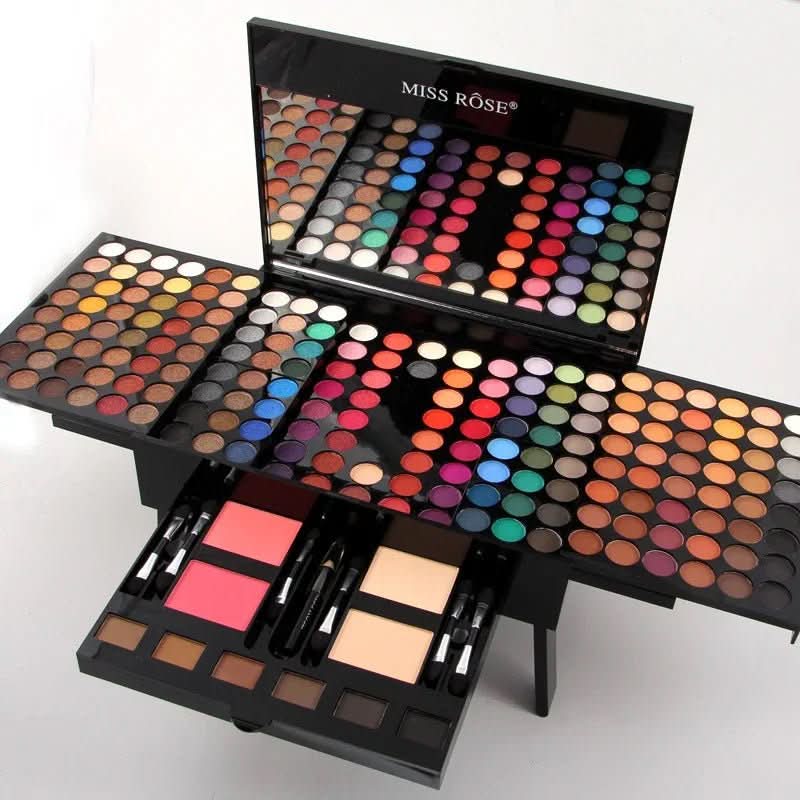 180 Colors Eyes Shadow Blush Set Personalized Piano - shaped Makeup Palette Box - Eshtree