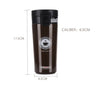 304 stainless steel vacuum coffee cup business bouncy mug
