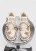 High-end Platform Platform Sneakers With Star Pattern For Couples
