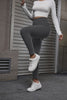 Autumn And Winter Women's Velvet Lift Hip Tight Pants With Elastic High Waist Sports Tight Pants