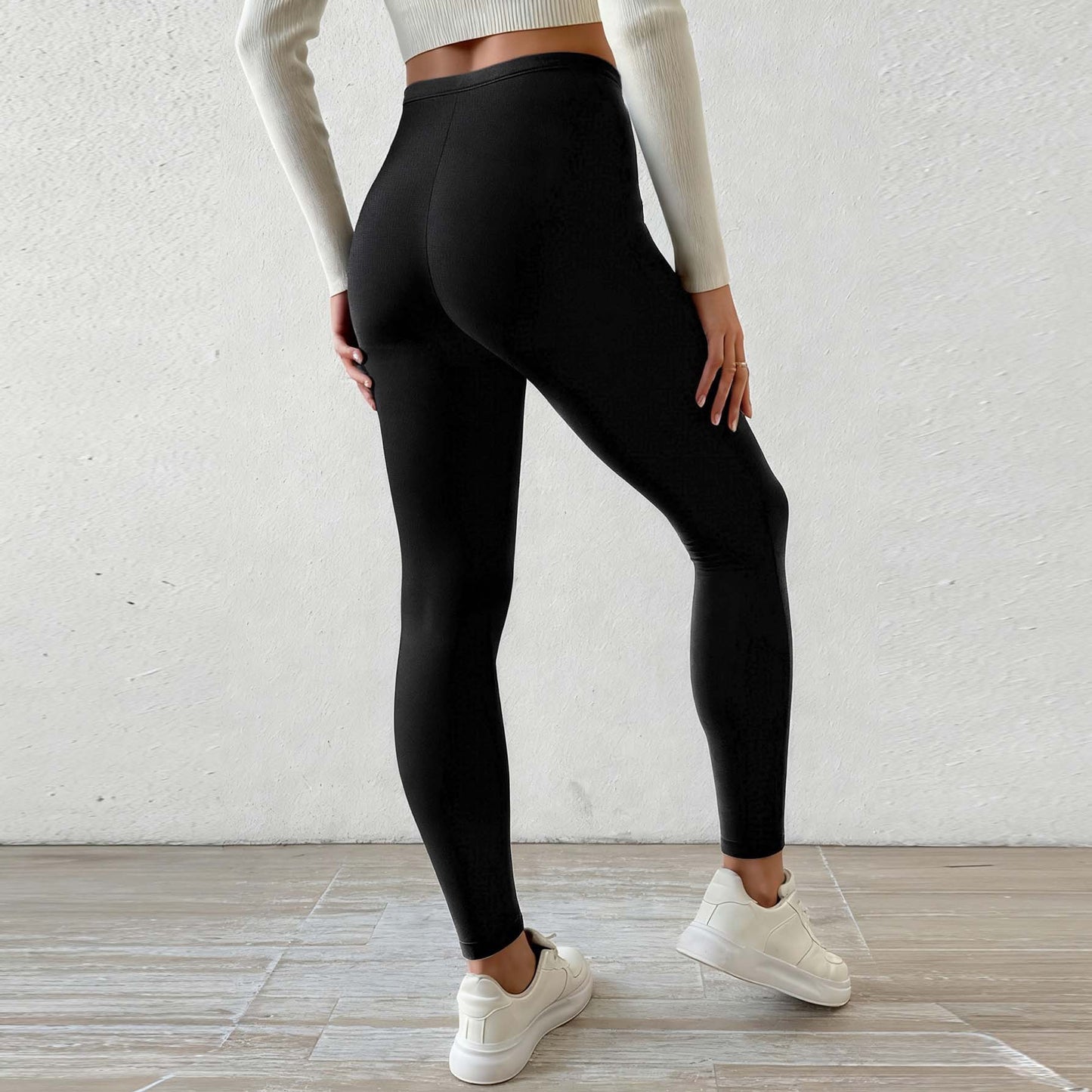 High Waist Temperament Sports Outerwear Trousers