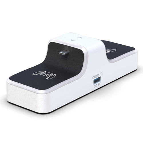 شاحن ثنائي لوحدة تحكم ألعاب PS5