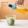 Glass Oiler Brush Cover Integrated Household Leak-proof Oil Bottle Baking And Barbecue Non-oil-stick Bottle