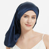 Women's Simple Silk Long Lace-up Nightcap