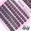 12 Rows Of 150 Segmented Lashes In Clusters