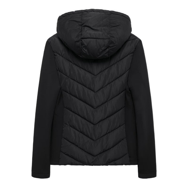 Long Sleeve Stand-up Collar Cotton-padded Coat Coat
