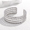 Exaggerated High-grade Non-fading Adjustable Stainless Steel Bracelet For Women