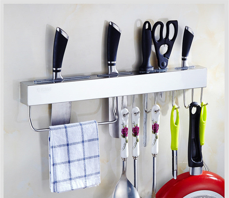 Magnet Knife Holder Kitchen Wall-mounted Perforation-free Magnetic Knife Storage Rack Magnet
