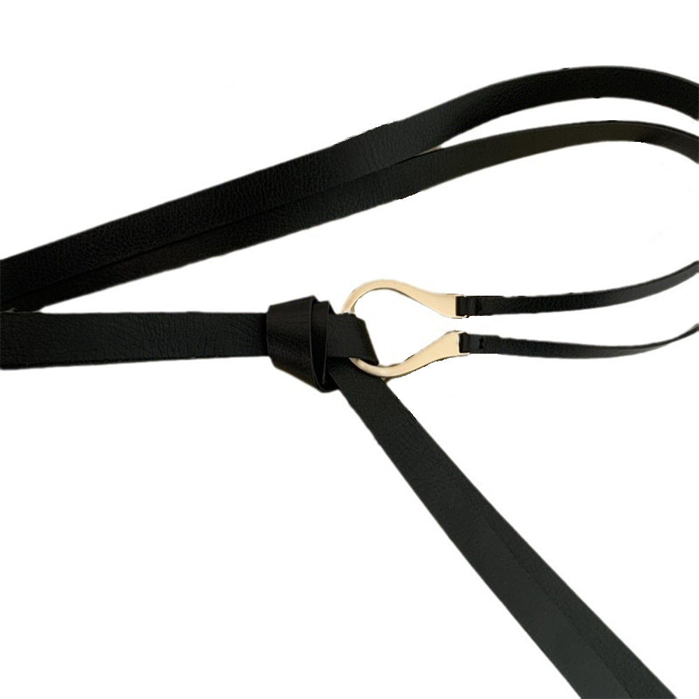 Women's Simple All-match Fashion Knot Small Belt
