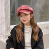 All-match Face Slimming Beret Octagonal