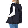 Fashion New Ladies Hooded Cotton-padded Waistcoat