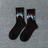 Tube Socks Flame Street Sports Style Hip Hop Trend Socks