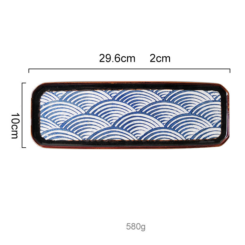 Japanese Style Ceramic Hefeng Seasoning Pot Set Restaurant Household