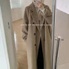 Women's Wool Coat Mid-length Loose Thicken Autumn Winter New Style Overcoat