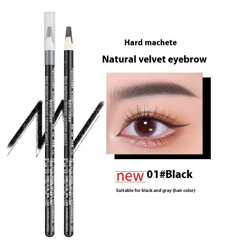 Hard Core Wild Eyebrow Pencil Waterproof And Sweatproof Distinct Look