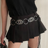 Vintage Flying Ring Design Lace-up Belt