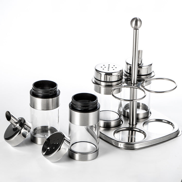 304 Stainless Steel Four-head Seasoning Bottle