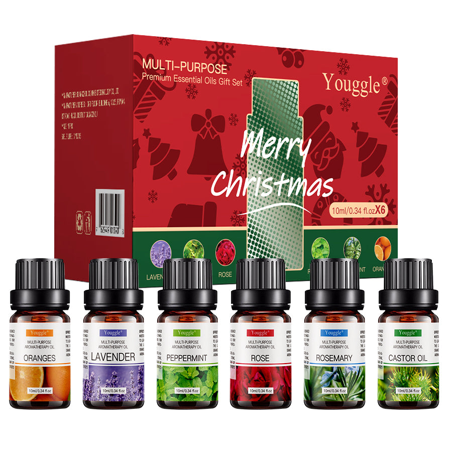 Custom Humidifier Essential Oil High Quality Natural Plant Scented Oil Lavender 6pcs Perfume Oil Kit Set