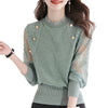 Hollow Out Sweater Short Design Sense Niche Top