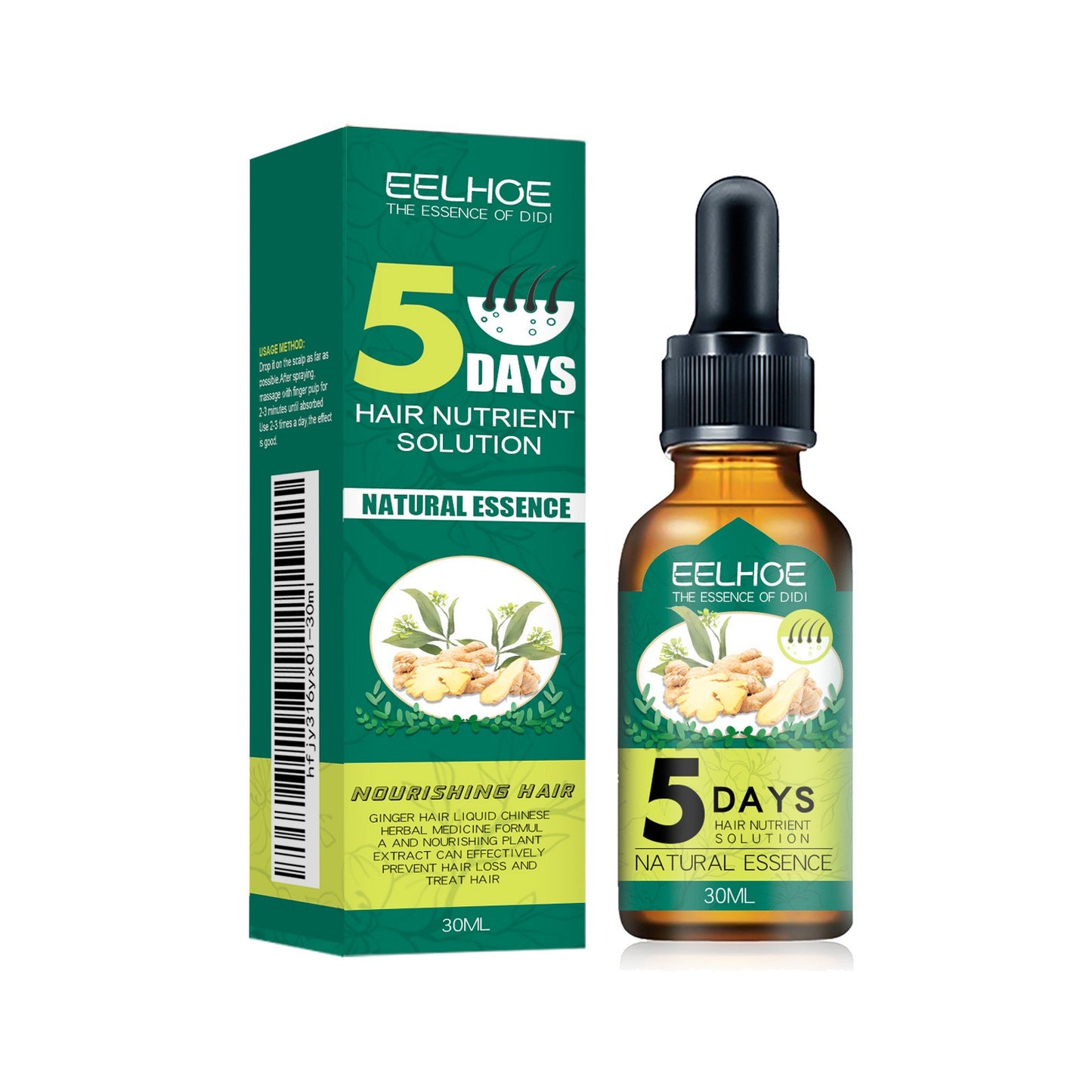 Eelhoe Ginger Hair Essential Oil. Eelhoe Ginger Hair Essential Oil