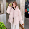 Fashion Thick Loose-fitting Hoodie Small Women's Coat