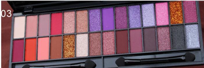 Creative 28 Color Matte Pearlescent Eyeshadow Palette