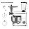 Three-in-one Stand Mixer 6L Large Capacity Cooking Machine