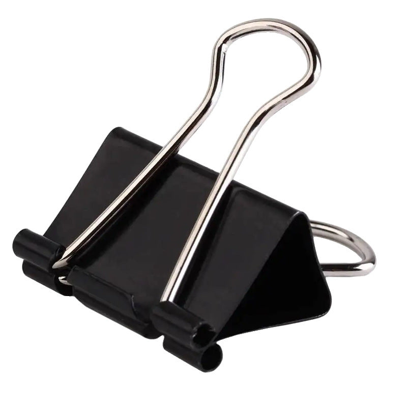 Hand Account Ticket Holder Black Long Tail Clip