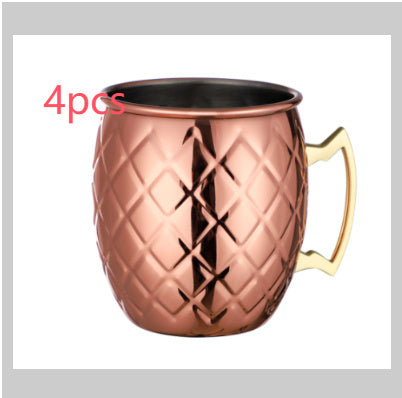 Moscow Mule Cup Copper-plated Hammer Point