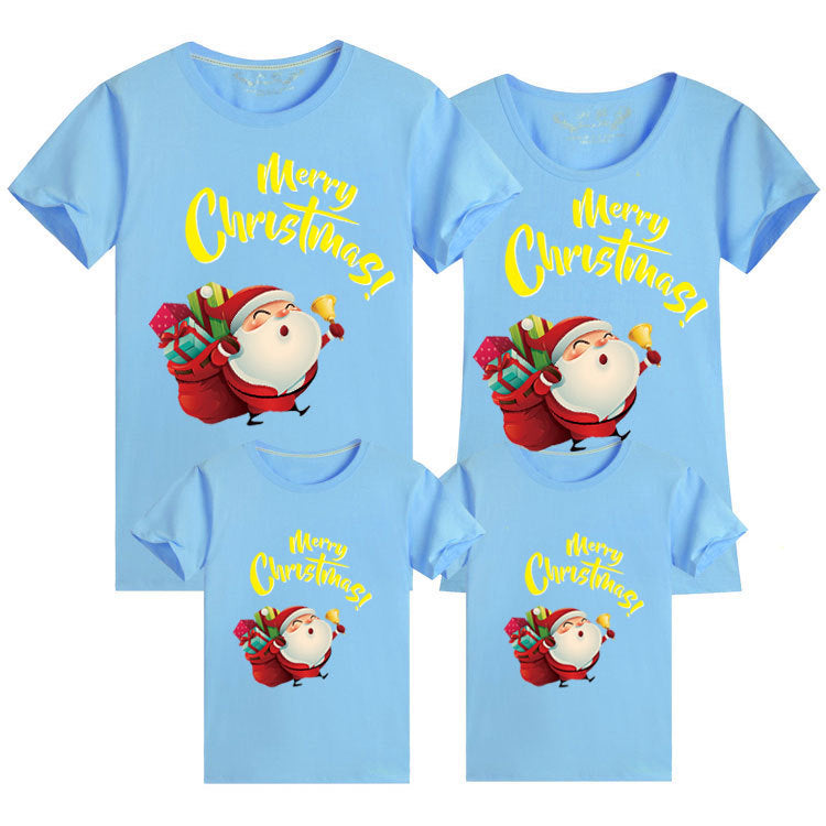 Parent-child short sleeve T-shirt