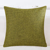 Solid color sofa pillowcase