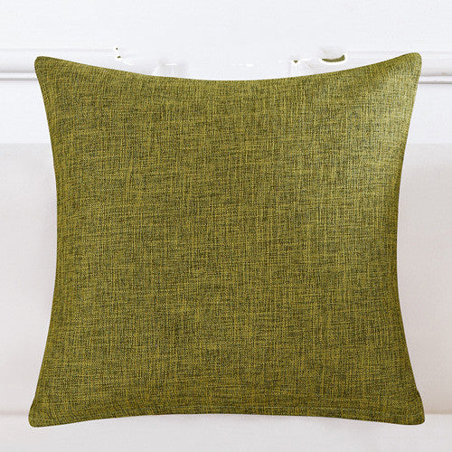 Solid color sofa pillowcase