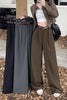 Loose, Casual, Stylish, Slimming Straight-leg Wide-leg Trousers