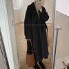 Women's Wool Coat Mid-length Loose Thicken Autumn Winter New Style Overcoat