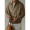 Men's American-style Vintage Suede Jacket