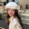 Bowknot Niche Crowd Beret Temperament Makes Face Look Smaller Painter Cap Trendy