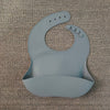 Soft Waterproof Silicone Baby Bib with Food Catcher, Baby Silicone Bib