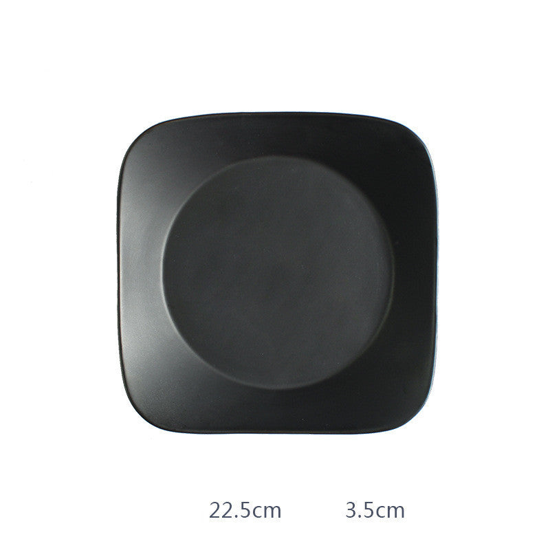 Ceramic Matte Square Steak Plate