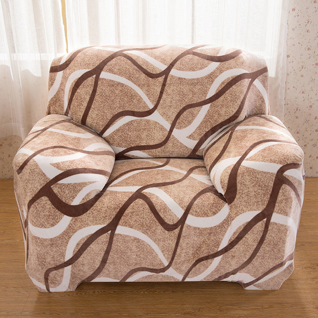 Elastic full cover fabric non-slip sofa cover