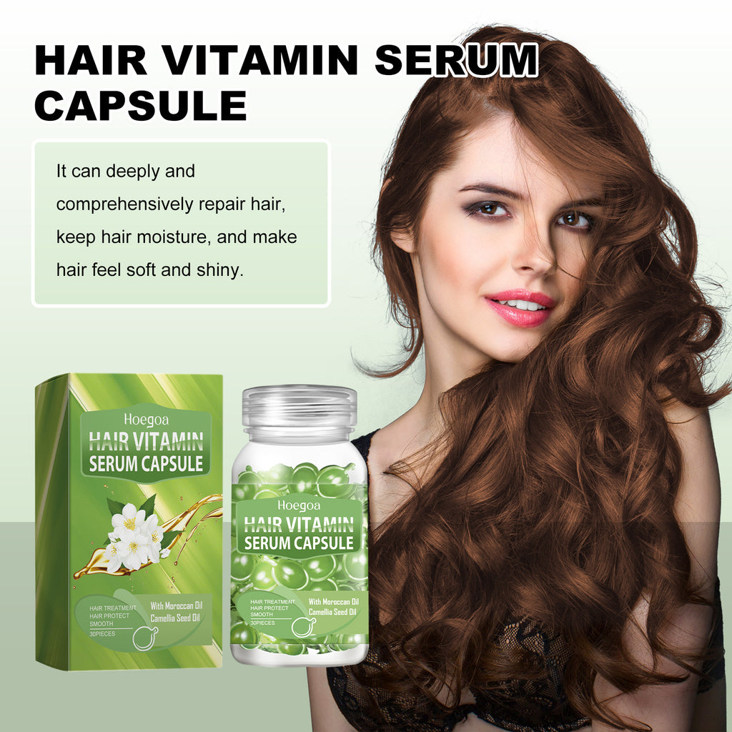 Hair Care Green Capsule Portable Moisturizing