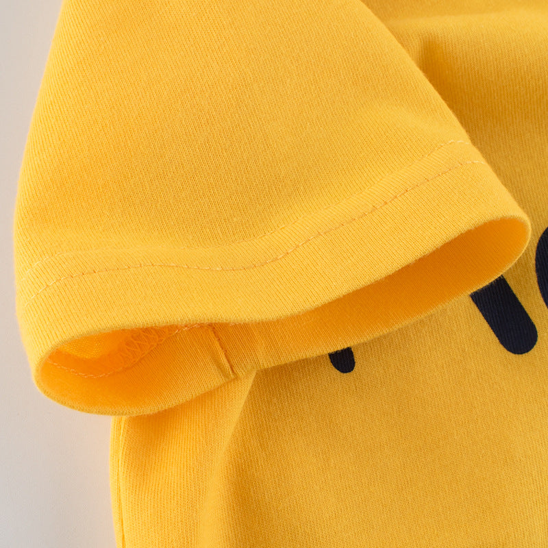 Children's Clothing Summer Children's Short-Sleeved Fruit T-Shirt Girl Baby Clothes